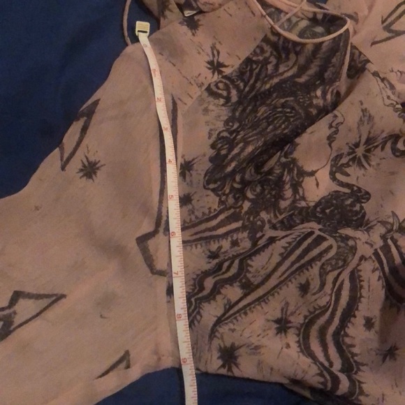 H&M Conscious Collection Chiffon PrintedTunic - Picture 9 of 11